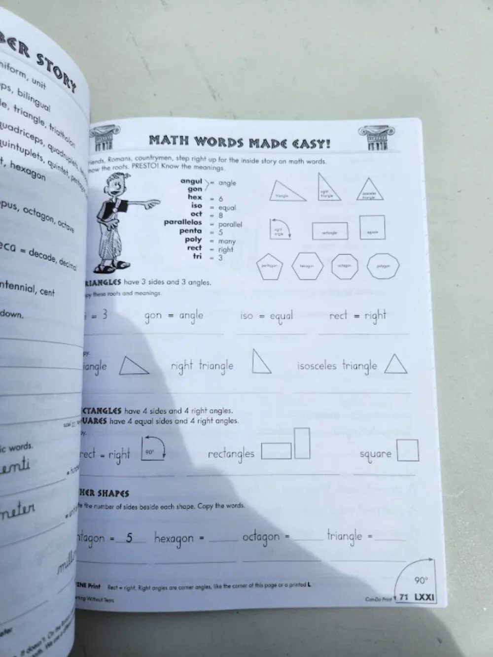 Learning Without Tears Can-Do Print Student Workbook 5th Grade Handwriting Pract